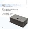 28 Inch Undermount Sink - 28'x18'x10' Gunmetal Black Undermount Kitchen Sink 16 Gauge 10 Inch Deep Single Bowl Kitchen Sink Basin