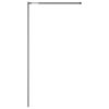 Walk-in Shower Screen Clear Tempered Glass 35.4"x76.8"