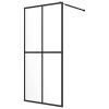 Walk-in Shower Screen Clear Tempered Glass 35.4"x76.8"