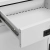 Office Cabinet with Planter Box Light Gray 35.4"x15.7"x49.2" Steel
