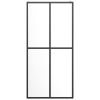 Walk-in Shower Screen Clear Tempered Glass 35.4"x76.8"