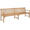 Patio Bench 89.8" Solid Teak Wood