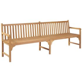Patio Bench 89.8" Solid Teak Wood