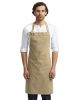 Unisex Calibre Heavy Cotton Canvas Bib Apron - BLACK - OS