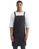 Cross Back Barista Apron - BLACK - OS