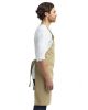 Unisex Calibre Heavy Cotton Canvas Bib Apron - BLACK - OS