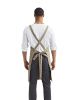 Cross Back Barista Apron - BLACK - OS