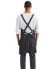 Cross Back Barista Apron - BLACK - OS