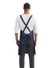Cross Back Barista Apron - BLACK - OS