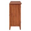 62.2'' Accent Cabinet Modern Console Table for Living Room Dining Room With 3 Doors and Adjustable Shelves